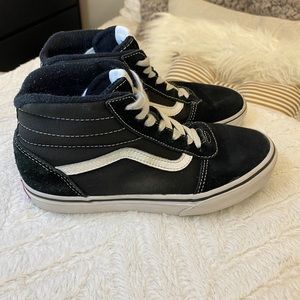 Vans Boys Ward Hi Suede/Canvas💁‍♂️